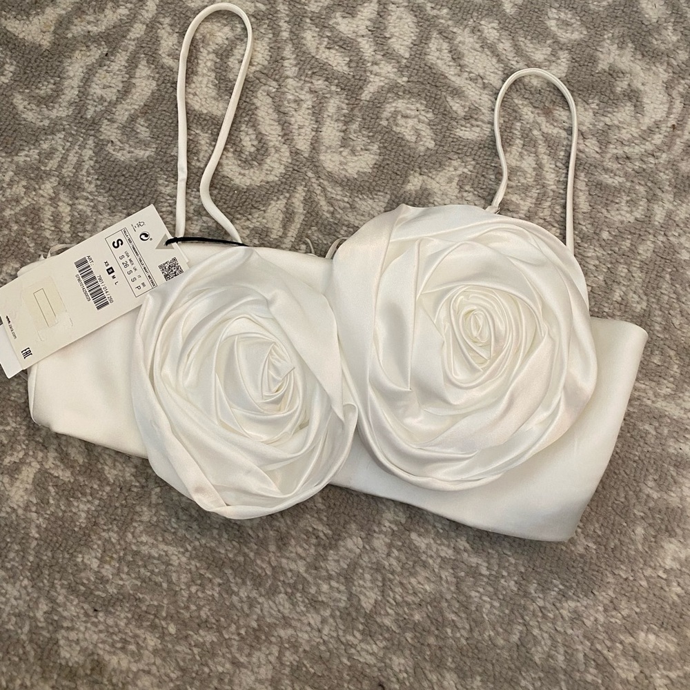 Zara crop/bralette top